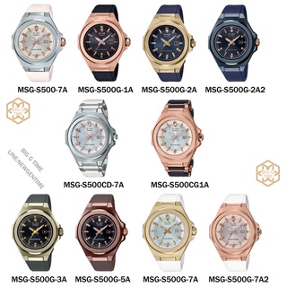 Casio ของแท้ นาฬิกาผู้หญิง MSG-S500 Sereis MSG-S500 / MSG-S500G / MSG-S500CD  รับประกัน 1 ปี