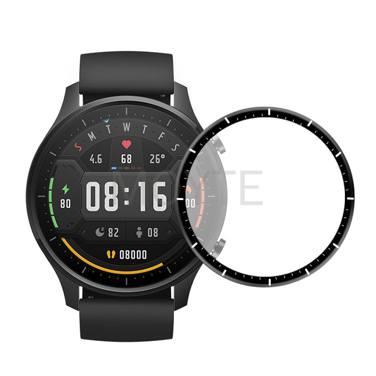 ภาพหน้าปกสินค้าฟิล์มกันรอยหน้าจอ 3 D สําหรับ Xiaomi Mi Watch Global 2020 Smart Watch