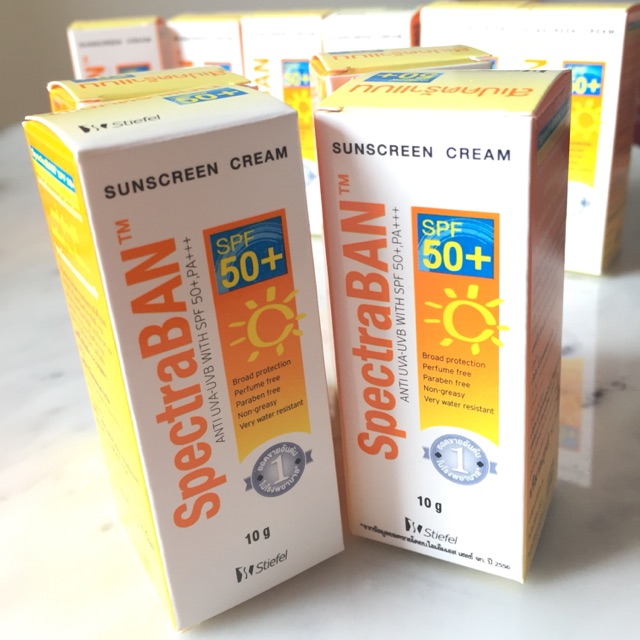 Spectraban sunscreen spf 50+, PA+++ | Shopee Thailand