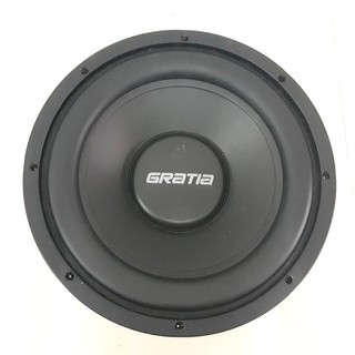 ลำโพงซับวูฟเฟอร์ติดรถยนต์ 12”นิ้วลำโพงเบส Subwoofer ยี่ห้อ GRATIA รุ่น GS-124 เบสหนัก เหล็กหล่อ วอยซ์คู่ ราคาต่อดอก