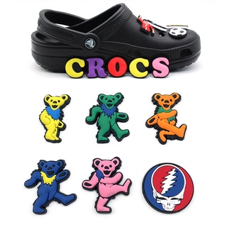 Cy-store ใหม่ จี้การ์ตูนกราฟฟิตี้น่ารัก PVC หลากสีสัน สําหรับตกแต่งรองเท้า Crocs Clogs TikTok DIY