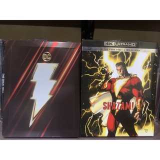 ( 4k-blu-ray ) Steelbook เรื่อง Shazam จากค่าย DC เสียงไทย บรรยายไทยทั้ง แผ่น 4k และ Blu-ray #รับซื้อแผ่นแท้ Bluray