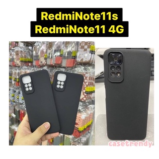 เคสนิ่ม Redmi Note 11s / Note 11 4G  เคสสีดำTPU