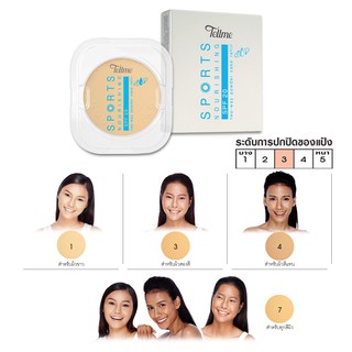 🔥โปรค่าส่ง25บาท🔥 Tellme Sport nourishing two-way powder cake SPF20 (Refill) 2707N แป้งทู-เวย์ 8850252107413