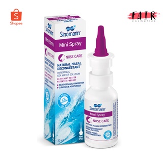 Sinomarin Mini Spray Nose Care ซิโนมาริน มินิ สเปรย์ [30 ml.] สเปรย์พ่นทำความสะอาดโพรงจมูก