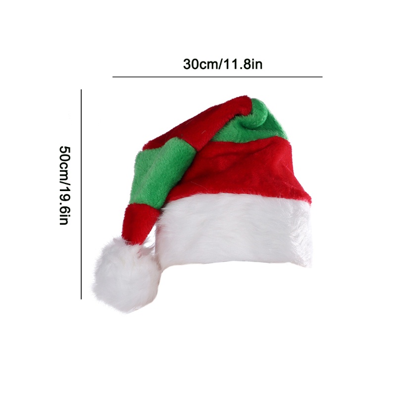 aoto-หมวกซานตาคลอส-ลายคริสต์มาส-สําหรับเด็ก