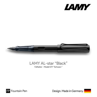 ภาพหน้าปกสินค้าLamy AL-star \"Black\" Fountain Pen - ปากกาหมึกซึมลามี่อัลสตาร์ รุ่นสีดำ ซึ่งคุณอาจชอบราคาและรีวิวของสินค้านี้