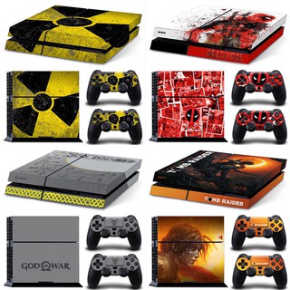 สติ๊กเกอร์ฟิล์มติดมือจับสําหรับ Ps4 Old 1100 1200, God Of War, Skull, Crisis 8 Tx