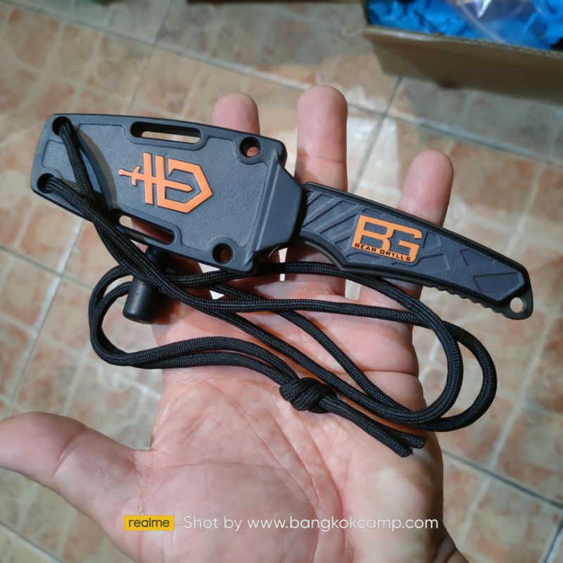 genuine-มีดใบตาย-มีดห้อยคอ-gerber-bear-grylls-ultra-compact-fixed-blade-ของใหม่-ของแท้