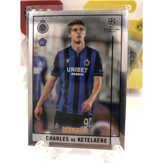 2020-21 Topps Merlin Chrome UEFA Champions League Europa League Soccer Club Brugge