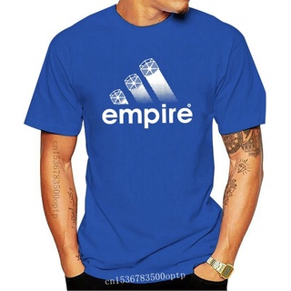 ROUNDคอลูกเรือNeckใหม่ เสื้อยืดลําลอง แขนสั้น คอกลม พิมพ์ลาย Empire War Star ของขวัญคริสต์มาส สําหรับผู้ชาย Bfheej52Jnjk