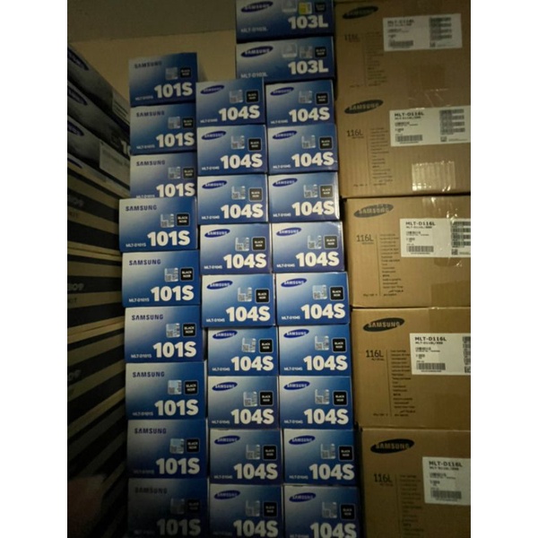 Samsung MLT-D104S Black ตลับหมึกโทนเนอร์ สีดำ ของแท้ | Shopee Thailand