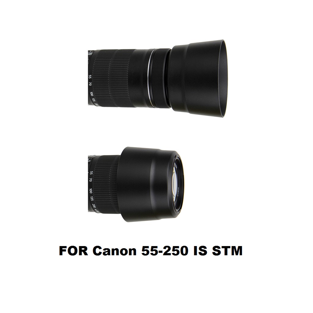 ภาพสินค้าHood Lens Canon 18-55 /18-135 /18-200/ 55-250 /50 f1.8 /50 f1.4/ 85 f1.8/10-18/10-22 จากร้าน golfdk01 บน Shopee ภาพที่ 9