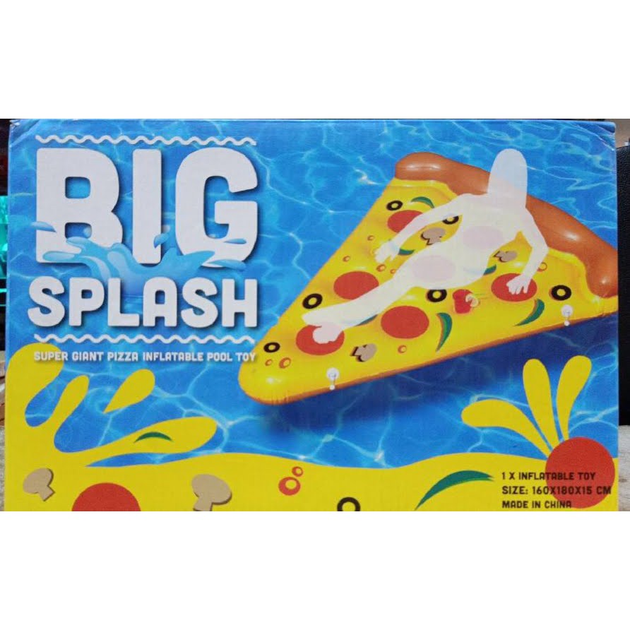 Big Splash Inflatable Float Toy Toy Pizza แพยาง พิซซ่า | Shopee Thailand