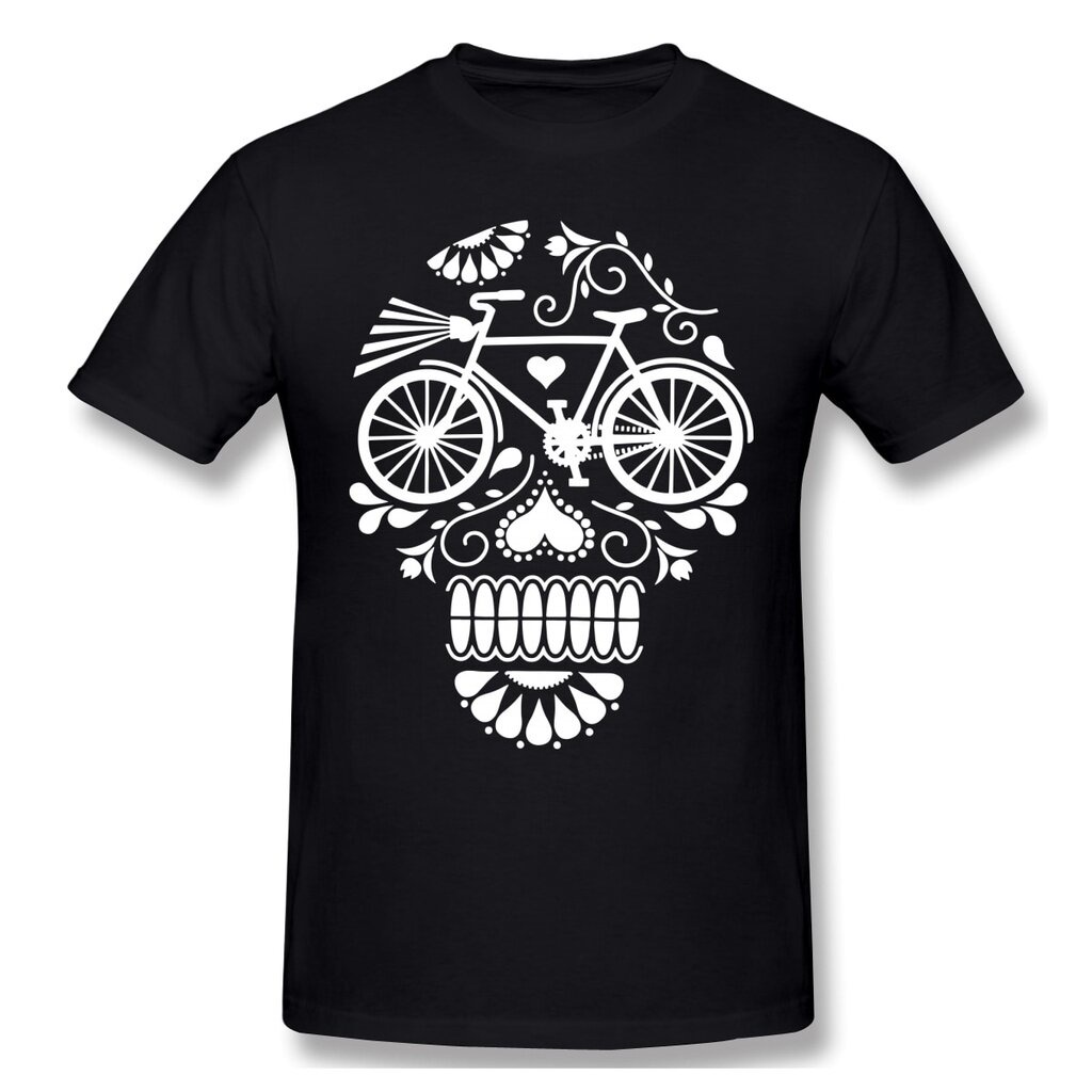 สไตล์ใหม่-crazy-cranium-bicycle-t-shirt-men-tee-shirt-male-cool-tshirt-top-fashion-3xu0-แขนสั้น