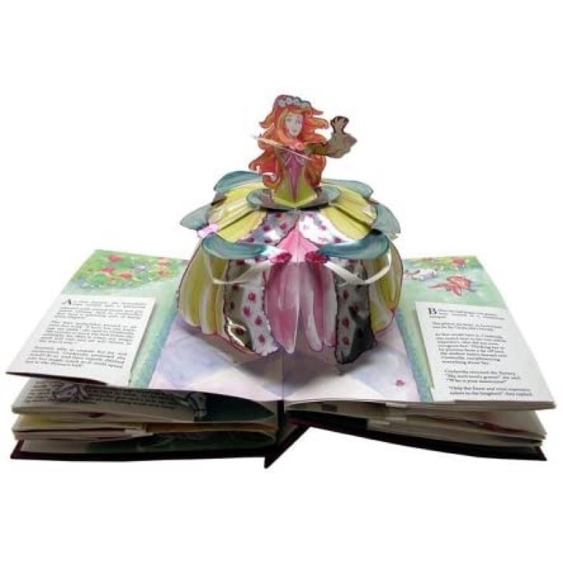 หนังสือนำเข้า-cinderella-a-pop-up-fairy-tale-matthew-reinhart-ป๊อปอัพ-popup-robert-sabuda-ภาษาอังกฤษ-english-book