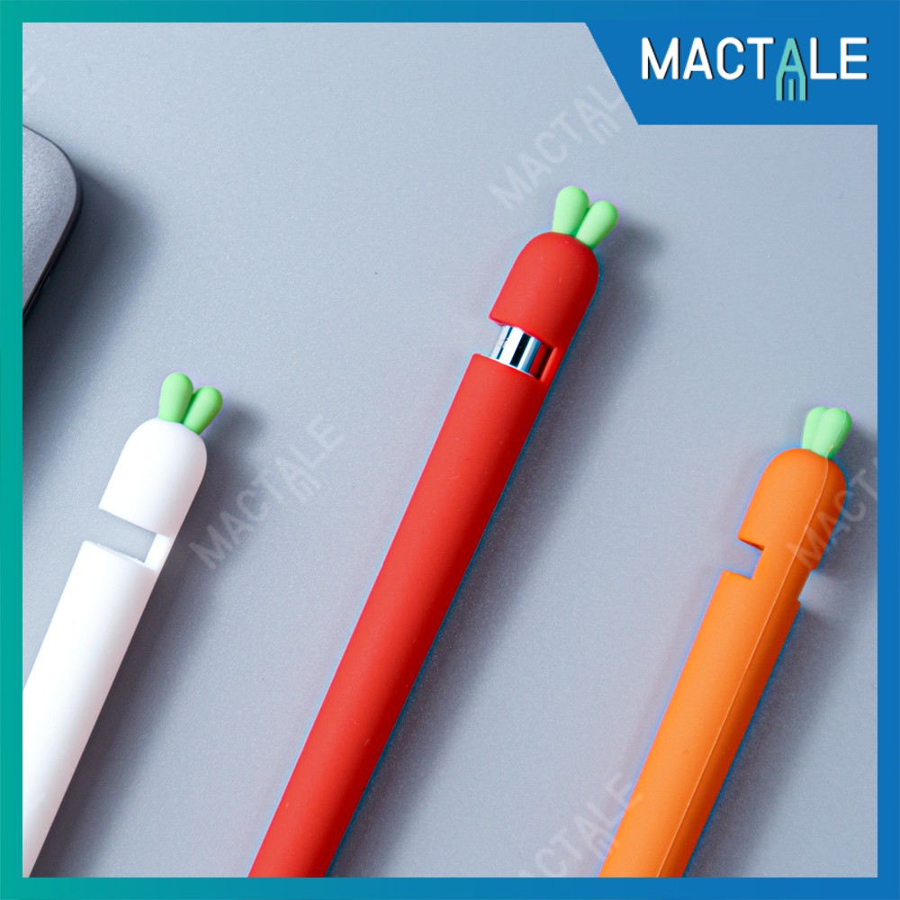 mactale-ปลอกปากกา-ไ-อ-แ-พ-ด-ซิลิโคน-แท๊บเล๊ต-pencil-case-รุ่น-1-2-stylus-แครอท-จุก-เคสเก็บปากกา-เคสซิลิโคน-สไตลัส-cap