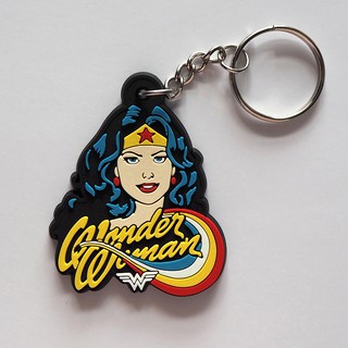 พวงกุญแจยาง Wonder Women DC วันเดอร์ วูเม่น