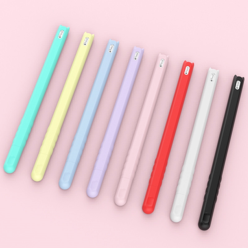 พร้อมส่ง-เคสปากกาซิลิโคนทินเนอร์ใหม่สำหรับ-apple-pencil-2