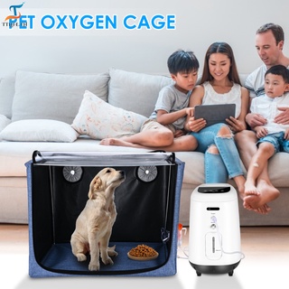 【TTLLIP】Pet Oxygen Cage ICU Room Cat Dog Folding Atomization Box
