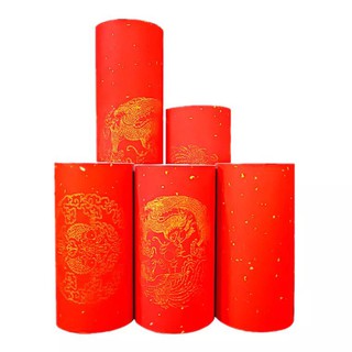 สินค้า 🌟พร้อมส่ง🇹🇭🌟กระดาษจีน กระดาษสีแดงจีน ความยาว 50 เมตร