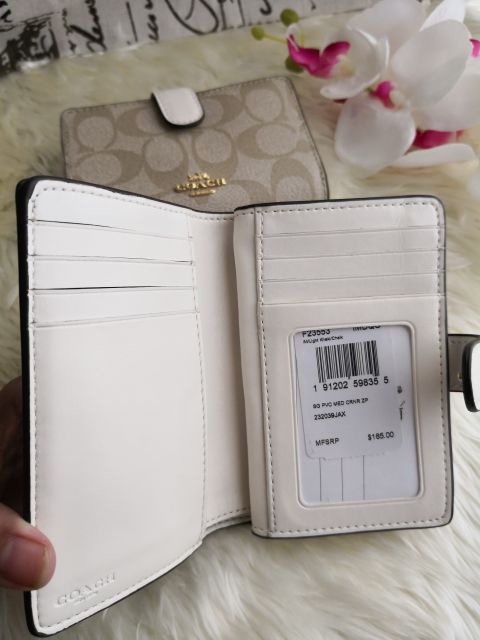 พร้อมส่ง-coach-wallet-ของแท้-100