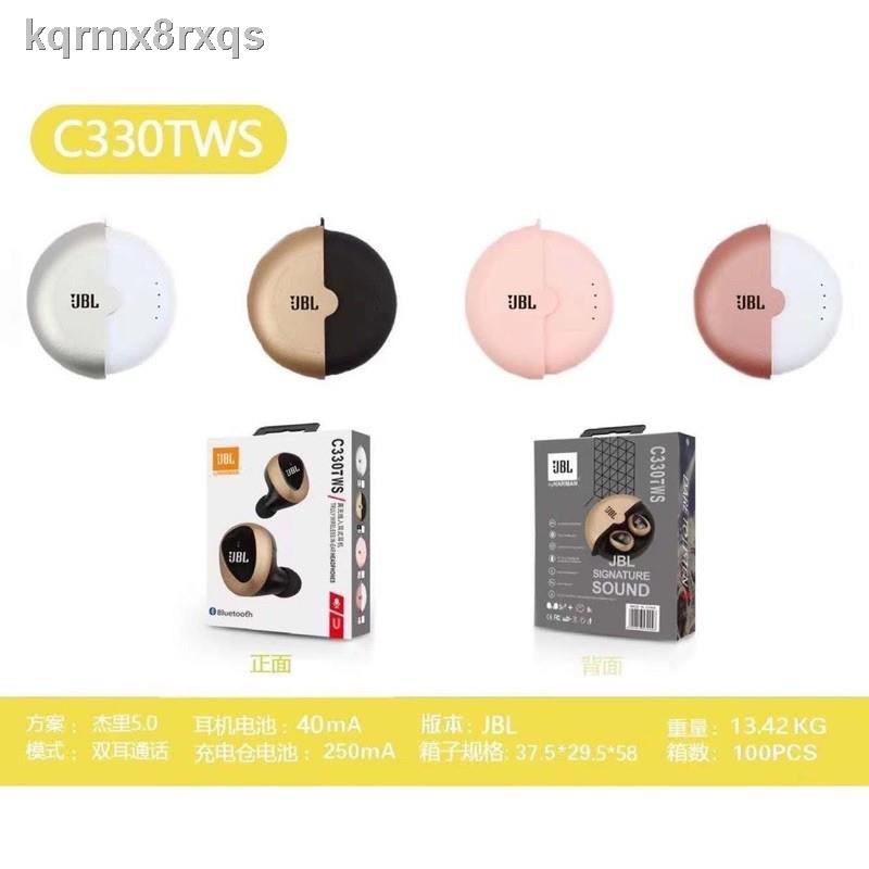 ✚✿✿หูฟังบลูทูธ เบสหนัก JBL C330 TWS หูฟัง Bluetooth True