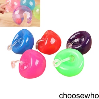 [CHOO] Random Color Mini Bubble Balloon Toy Inflation Ball Outdoor Yoyo Accessory Kids Christmas Birthday Gift