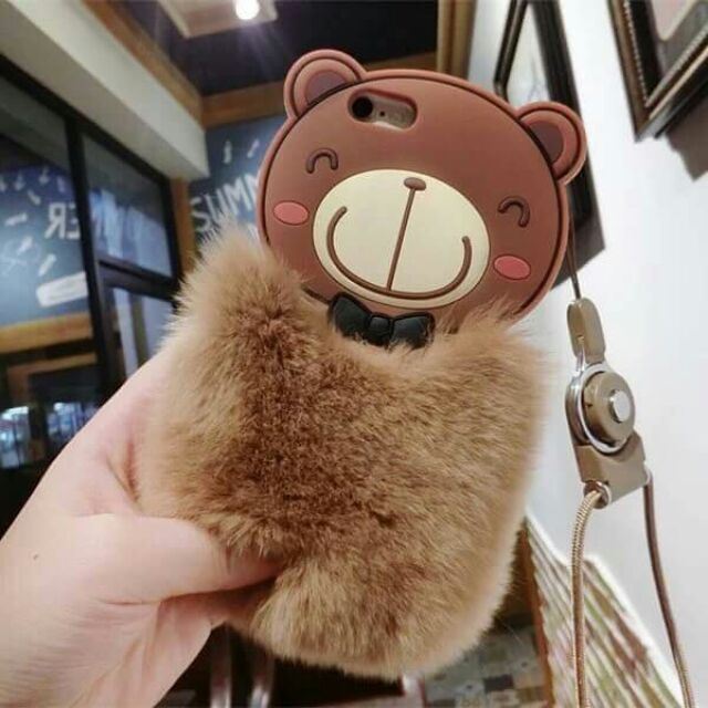 เคสหมีขนฟู