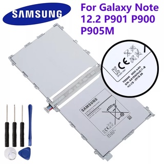 แบตเตอรี่ T9500E สำหรับ Samsung Galaxy Note Pro 12.2 SM-P900 P901 P905 T9500C T9500U T9500K 9500MAh Akku + เครื่องมือ