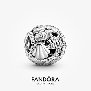 Pandora จี้รูปปลาดาว เปลือกหอย หัวใจ ของขวัญวันเกิด สําหรับสุภาพสตรี p825