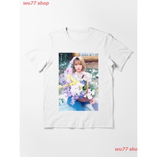 New OH MY GIRL MIMI Essential T-Shirt ผู้หญิง ดพิมพ์ลาย ดผ้าเด้ง คอกลม cotton แฟชั่น discount Unisex