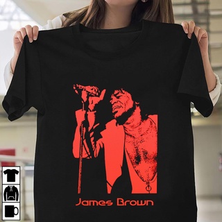 เสื้อยืดวงดนตรีเสื้อยืดลําลอง พิมพ์ลาย James Brown People great influence สร้างสรรค์ เหมาะกับของขวัญวันฮาโลวีน สําหรับวั