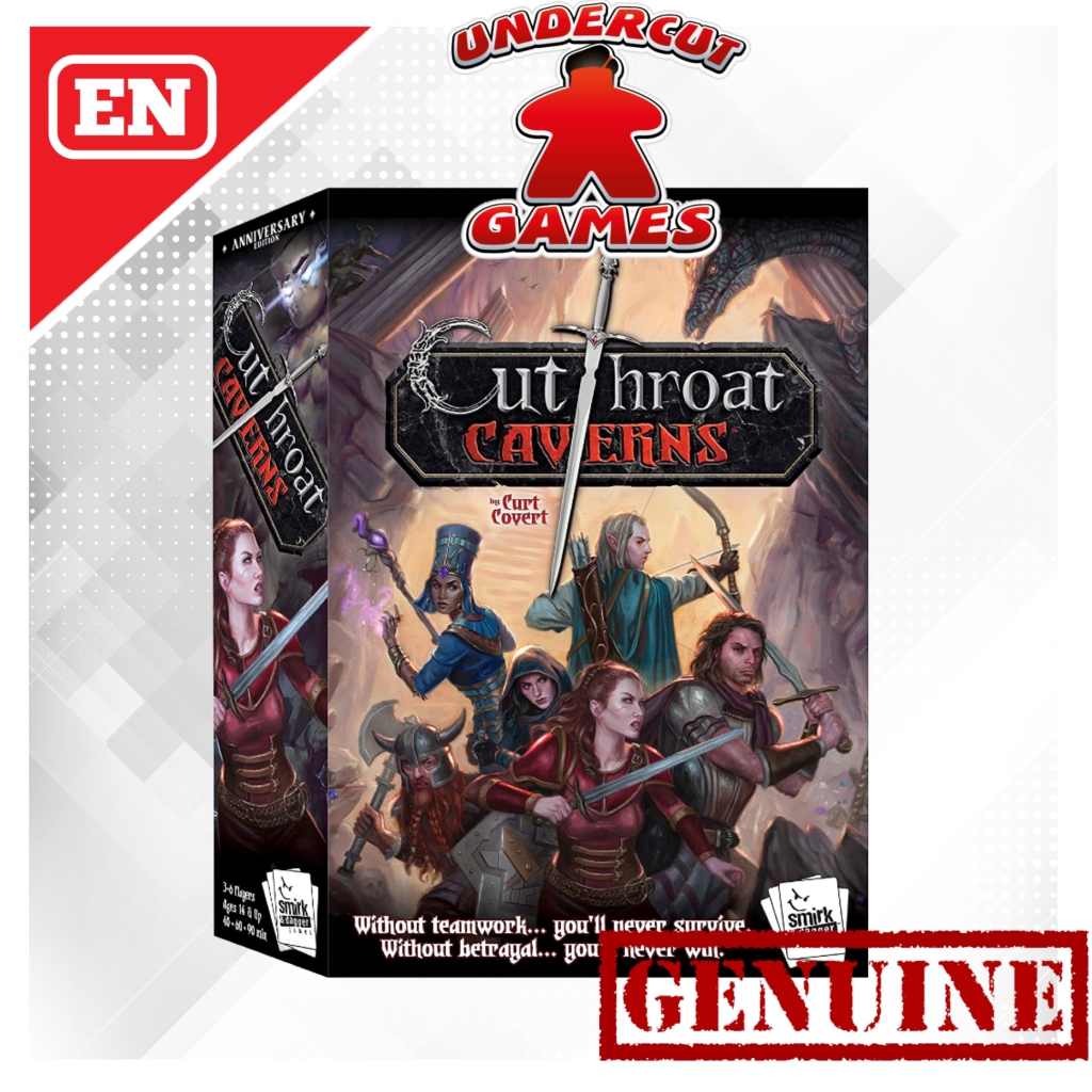 【Board Game】 Cutthroat Caverns Anniversary Board Game Shopee Thailand