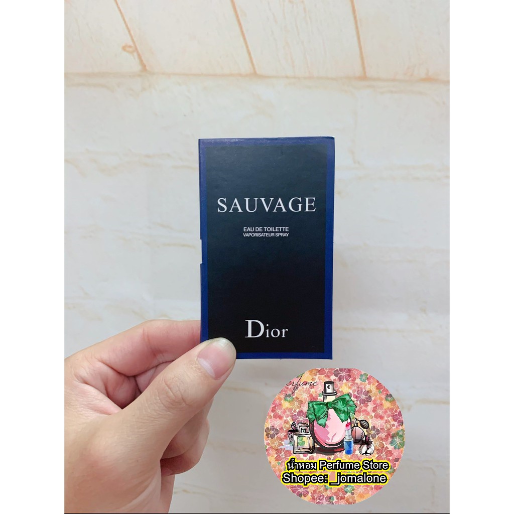 น้ำหอม-christian-dior-sauvage-edt-2ml-king-power-น้ำหอมผู้ชาย-perfume-คริสเตียนดิออร์-unisex-น้ำหอมจิ๋ว