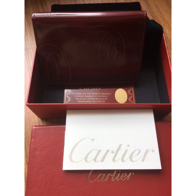 ของแท้Cartier card holders business card case card Cartier happy