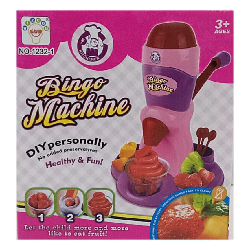 bingo-machine-ของเล่นทำไอศครีมสีชมพู