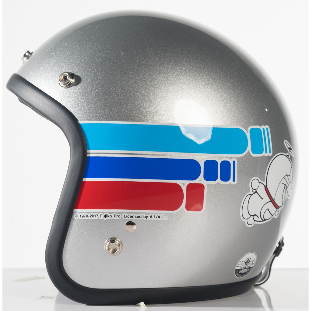 หมวกกันน็อคลายลิขสิทธิ์แท้โดราเอม่อน-caf-06-มี-3-สี-motorcycle-helmets-doraemon-legally-licensed-3-clr