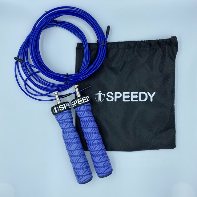 ภาพหน้าปกสินค้าลดพิเศษ  เชือกกระโดด ลดน้ำหนัก   Speed rope SPEEDY จากร้าน wina_pink บน Shopee