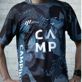 เสื้อCampingโทนสีclassicblueเท่ห์ดูดีมีสไตล์