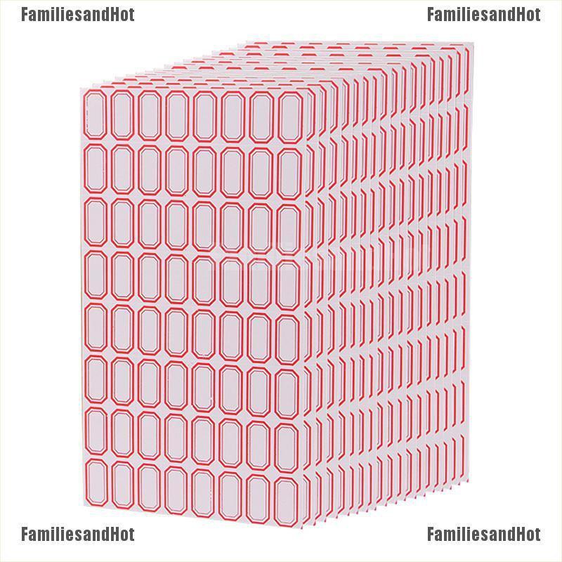 familiesand-hot-แผ่นสติกเกอร์ฉลาก-สําหรับติดตกแต่งราคา-10-แผ่น