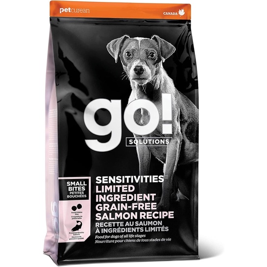 อาหารสุนัข-go-solutions-สูตร-sensivities-limited-ingredient-salmon-recipe-small-bites-ขนาด-1-59-kg