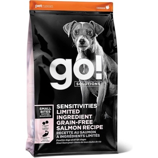 อาหารสุนัข Go! Solutions สูตร Sensivities Limited Ingredient Salmon Recipe Small Bites ขนาด 1.59 kg
