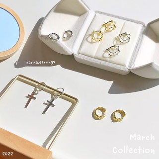 earika.earrings - ต่างหูเงินแท้ S92.5 (ห่วง) เหมาะสำหรับคนแพ้ง่าย - คอลเลคชั่นต้นเดือนมีนาคม 2022 (1)