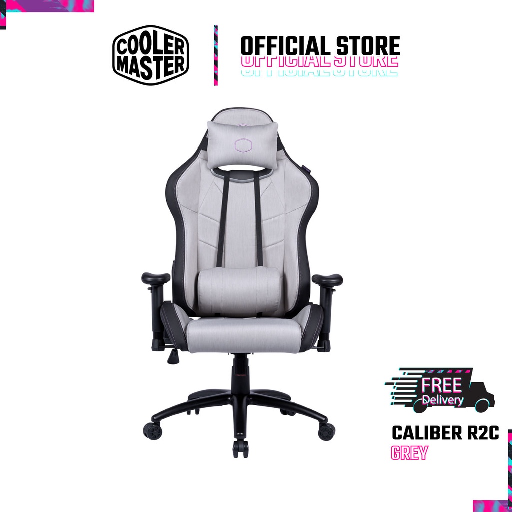 Cooler master Gaming Chair Caliber R2C Gaming Chair Grey (เก้าอี้เล่น ...