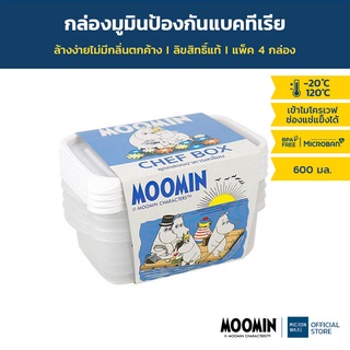 ภาพหน้าปกสินค้าMicronware กล่องใส่อาหาร 4 ชิ้น รุ่น 6072 ลายลิขสิทธิ์แท้ Moomin มูมิน 600 มล. ป้องกันแบคทีเรีย BFA Free มี 3 สี ที่เกี่ยวข้อง