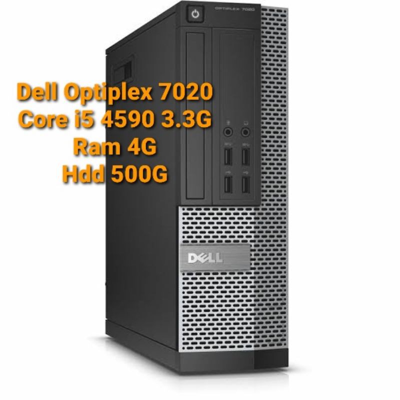 Dell OptiPlex 7020 Core i5 4590 3.3GHZ 16GB 500SSD + 1TB HDD DVD 