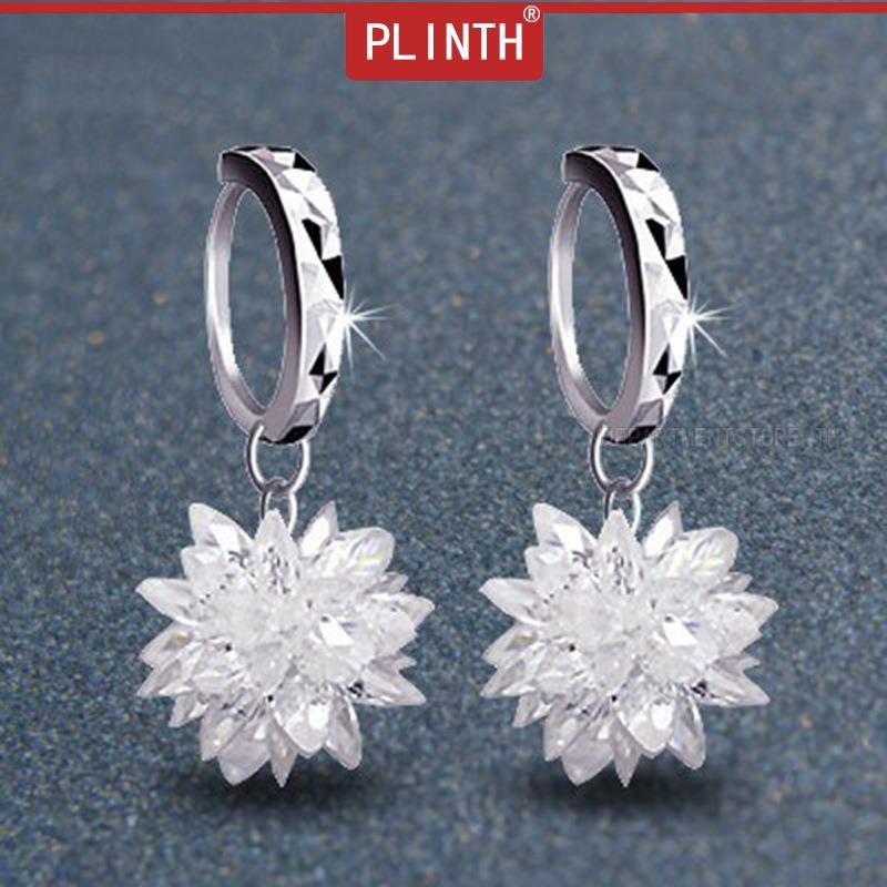 plinth-ต่างหูเงินแท้-925-ดอกไม้แฟชั่นน้ำแข็งดอกไม้หิมะน้ำแข็ง36