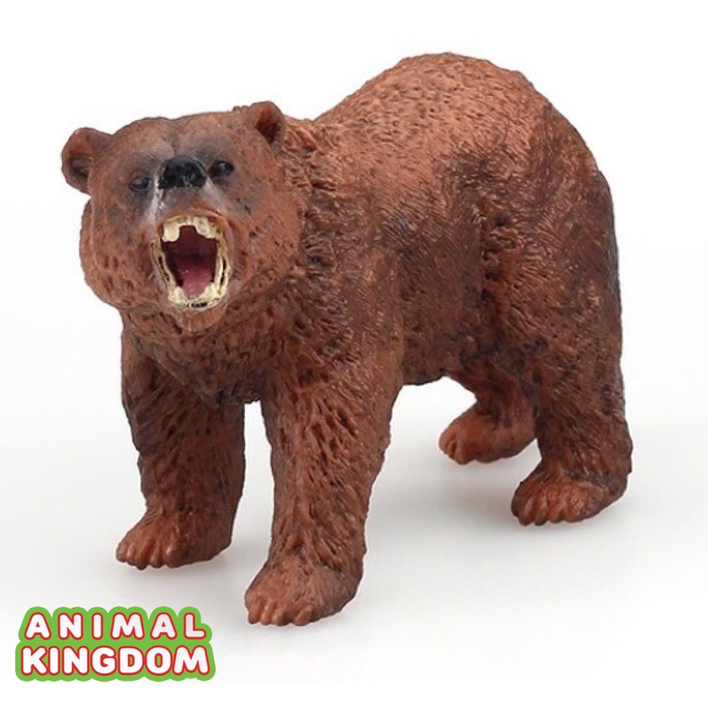 animal-kingdom-โมเดลสัตว์-หมีสีน้ำตาล-ขนาด-11-80-cm-จากหาดใหญ่