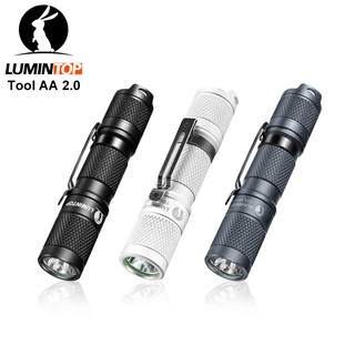สินค้า Lumintop Tool AA 2.0 ไฟฉาย LED ขนาดเล็ก แบบพวงกุญแจ EDC 650 ลูเมน 127 เมตร 5 โหมด 14500